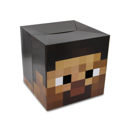 Blocky Hero Mask – Game-Inspired Steve Headgear