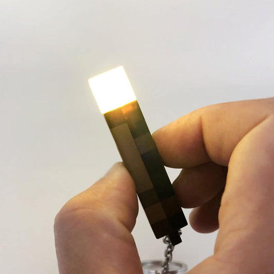 Mini Torch Keychain Light – USB Flashlight for Bags