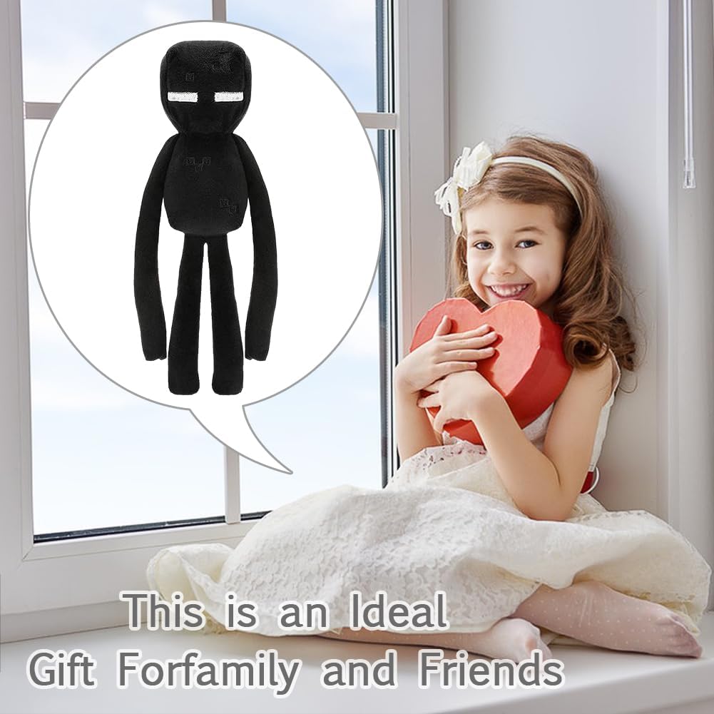 Big Enderman Plush - Soft & Cuddly Blocky Toy