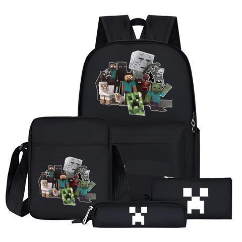 Pixel Adventure 4-Piece Backpack Set