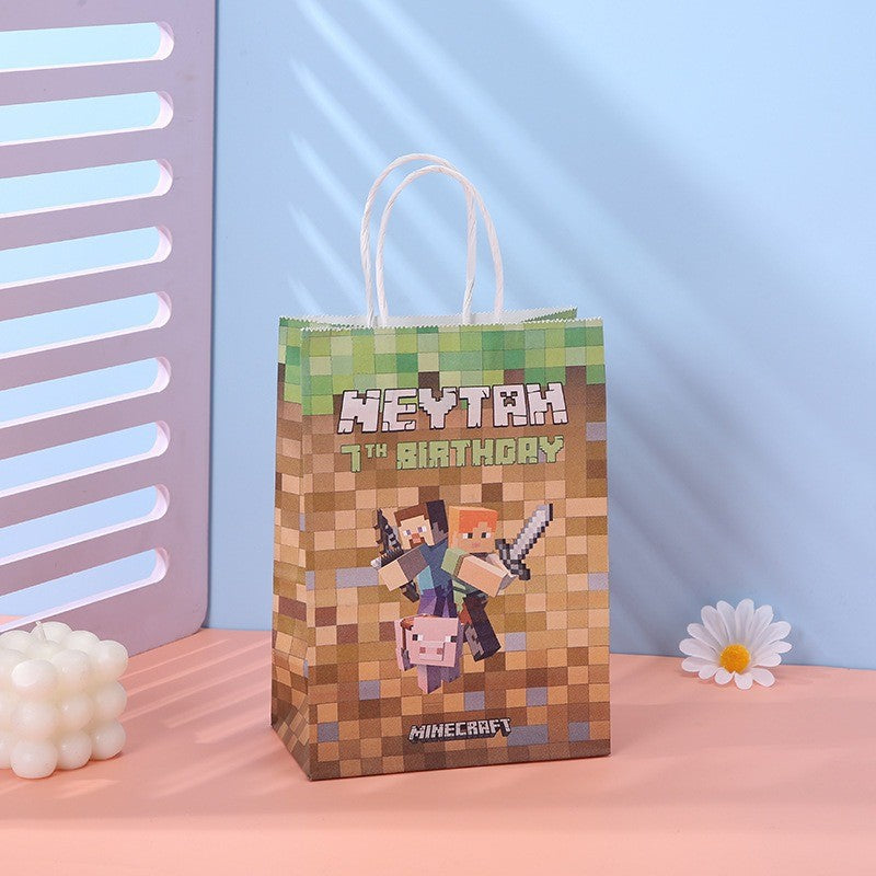 Kraft Paper Cartoon Gift Bags
