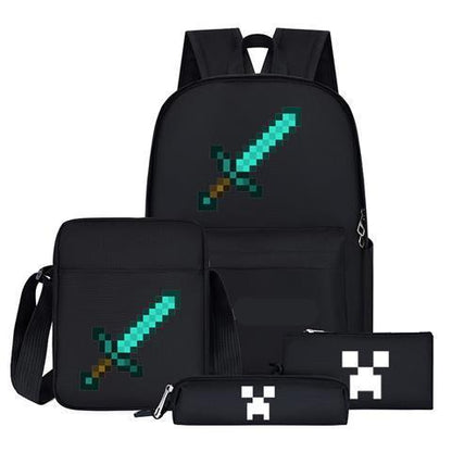 Pixel Adventure 4-Piece Backpack Set