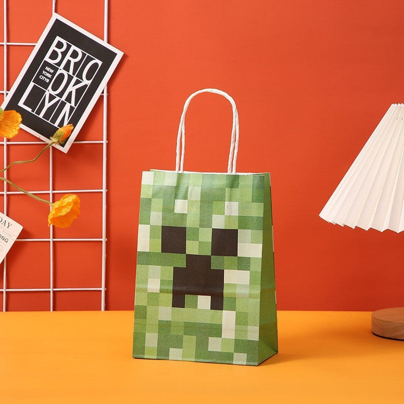 Kraft Paper Cartoon Gift Bags