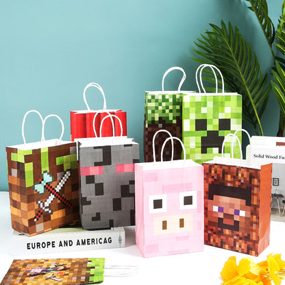 Kraft Paper Cartoon Gift Bags