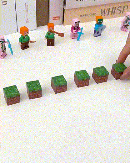 138PC Wild Kingdom Farm and Zoo LED Magnetic Building Block Set for Kids