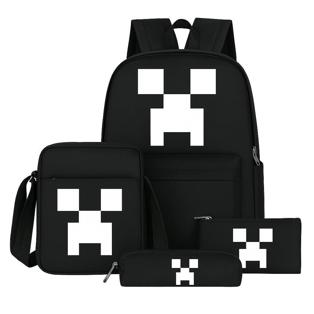 Pixel Adventure 4-Piece Backpack Set