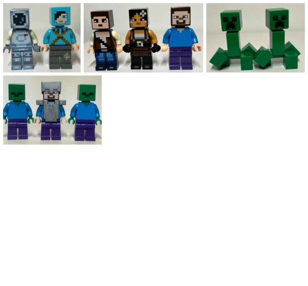 Lego Mini Figure - Various Mini Figures - Multi Listing - Minecraft