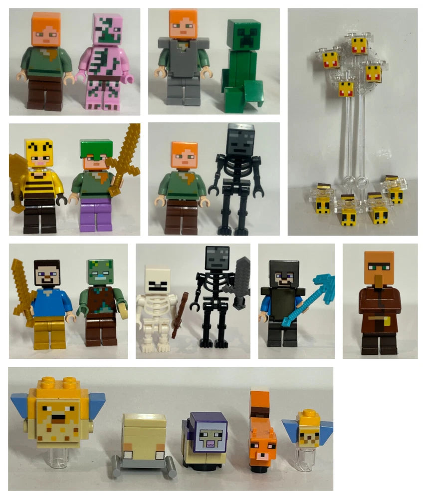 Lego Mini Figure - Various Mini Figures - Multi Listing - Minecraft